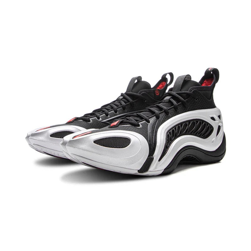 Li-Ning Bad Five Doom 1 Super Black shoes 45-degree full view