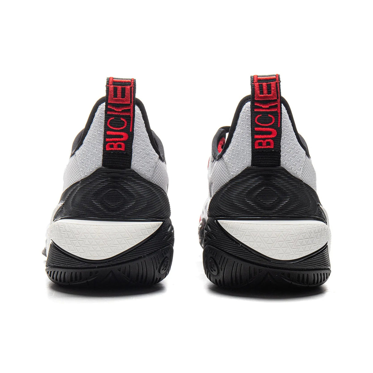 Li-Ning Jimmy Buckets "Avenger" heel view showing shoe structure