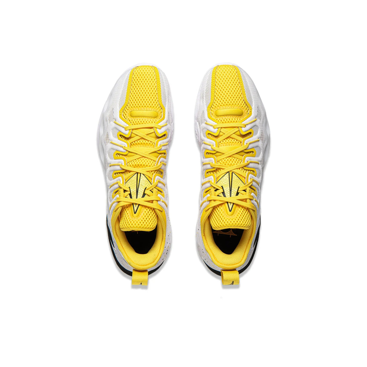 Top-down view of Li-Ning Jimmy Buckets Golden Gate Bridge basketball shoes