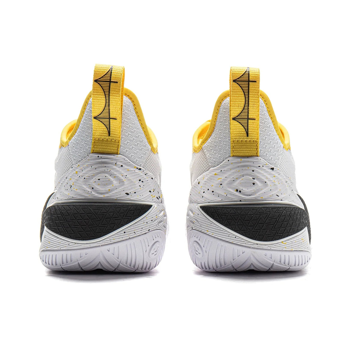 Li-Ning Jimmy Buckets Golden Gate Bridge heel view showing shoe structure