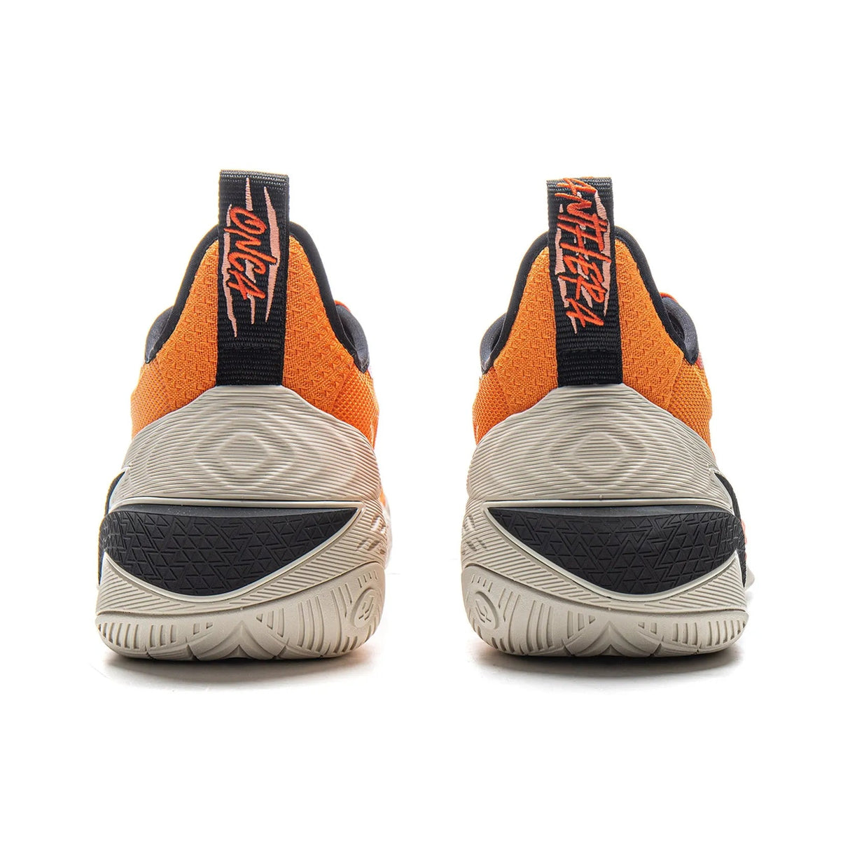 Li-Ning Jimmy Buckets Jaguar heel view showing shoe structure