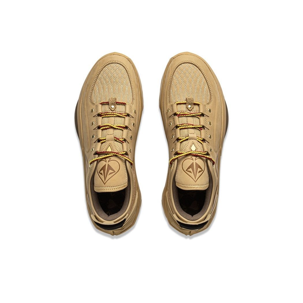 Top-down view of Li-Ning Jimmy Butler JB3 Yellow Boots shoes