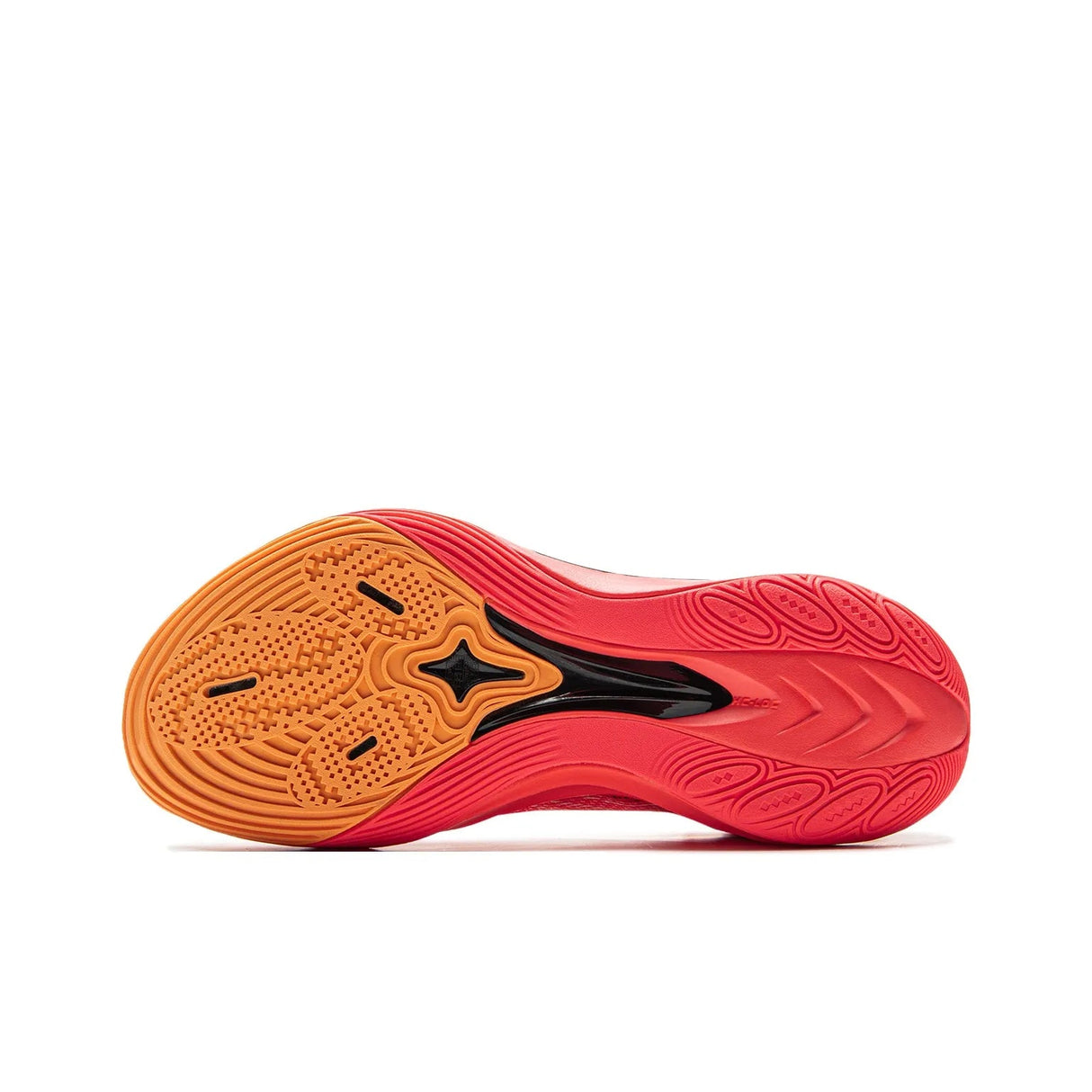 Li-Ning Sonic 13 Red outsole pattern for grip and stability