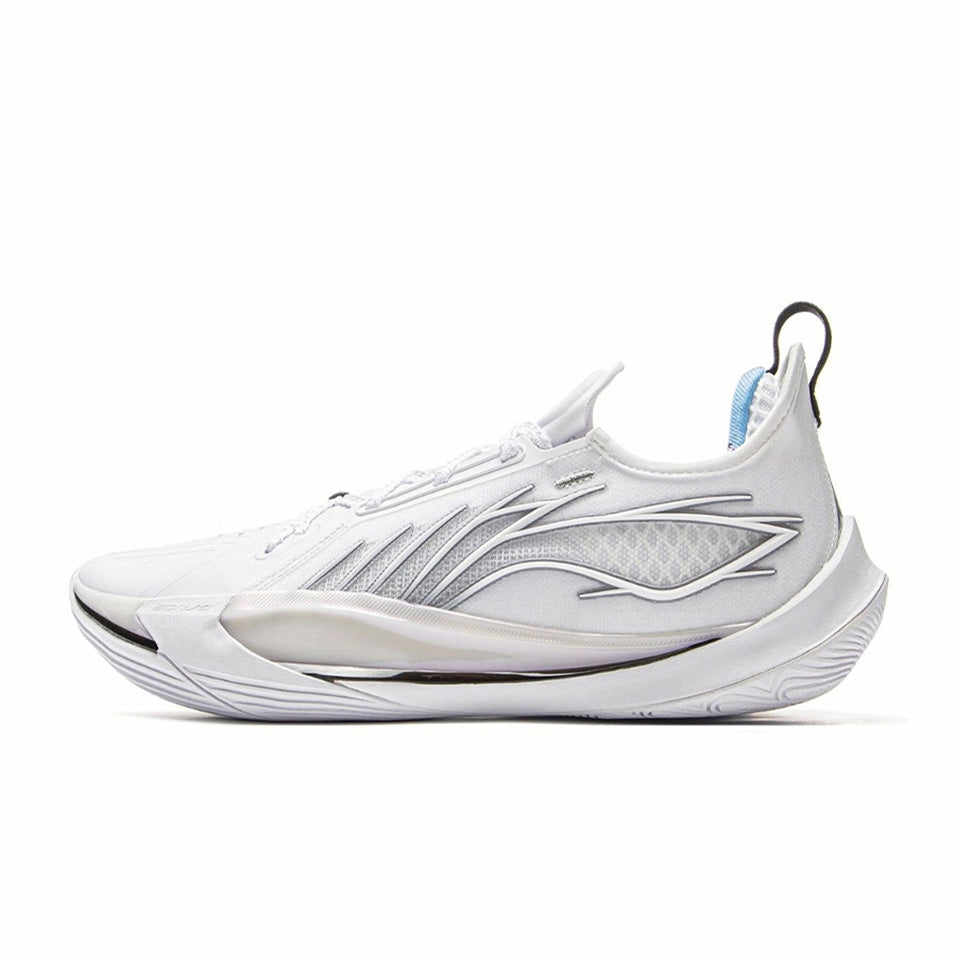 Li-Ning Sonic 13 Standard White basketball shoes side view