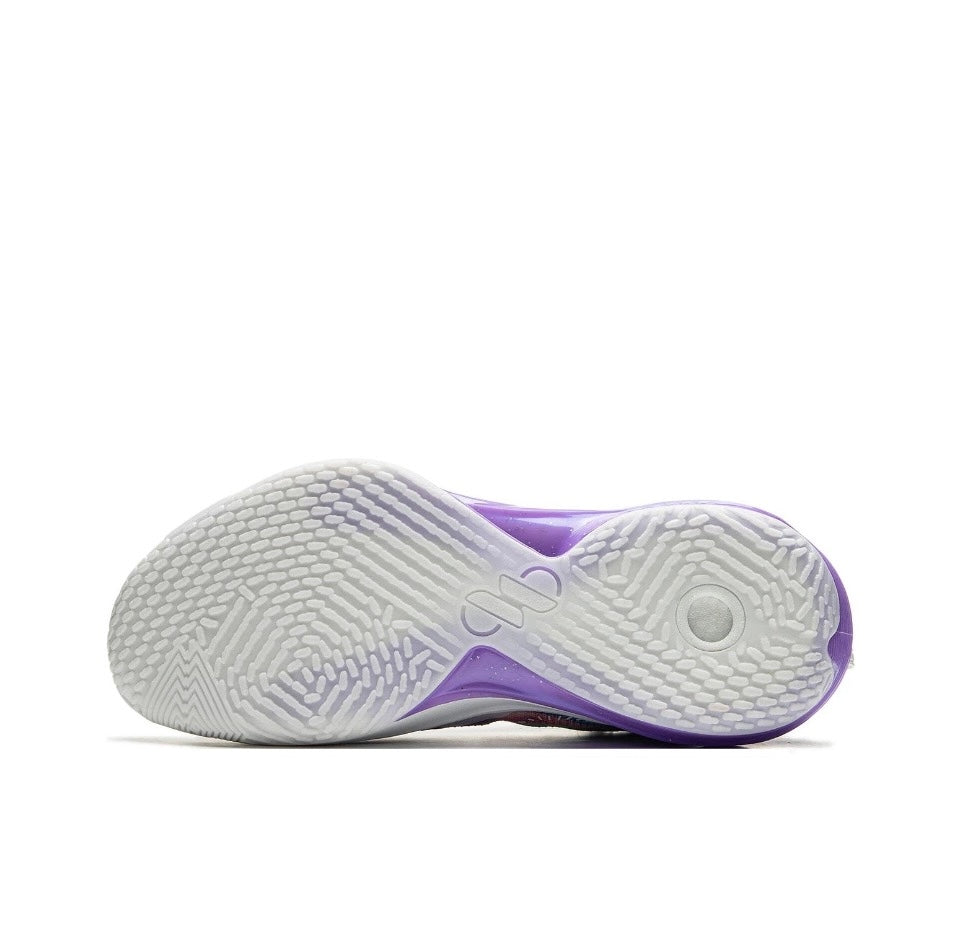 Li-Ning Speed 11 Blue Purple outsole pattern for grip