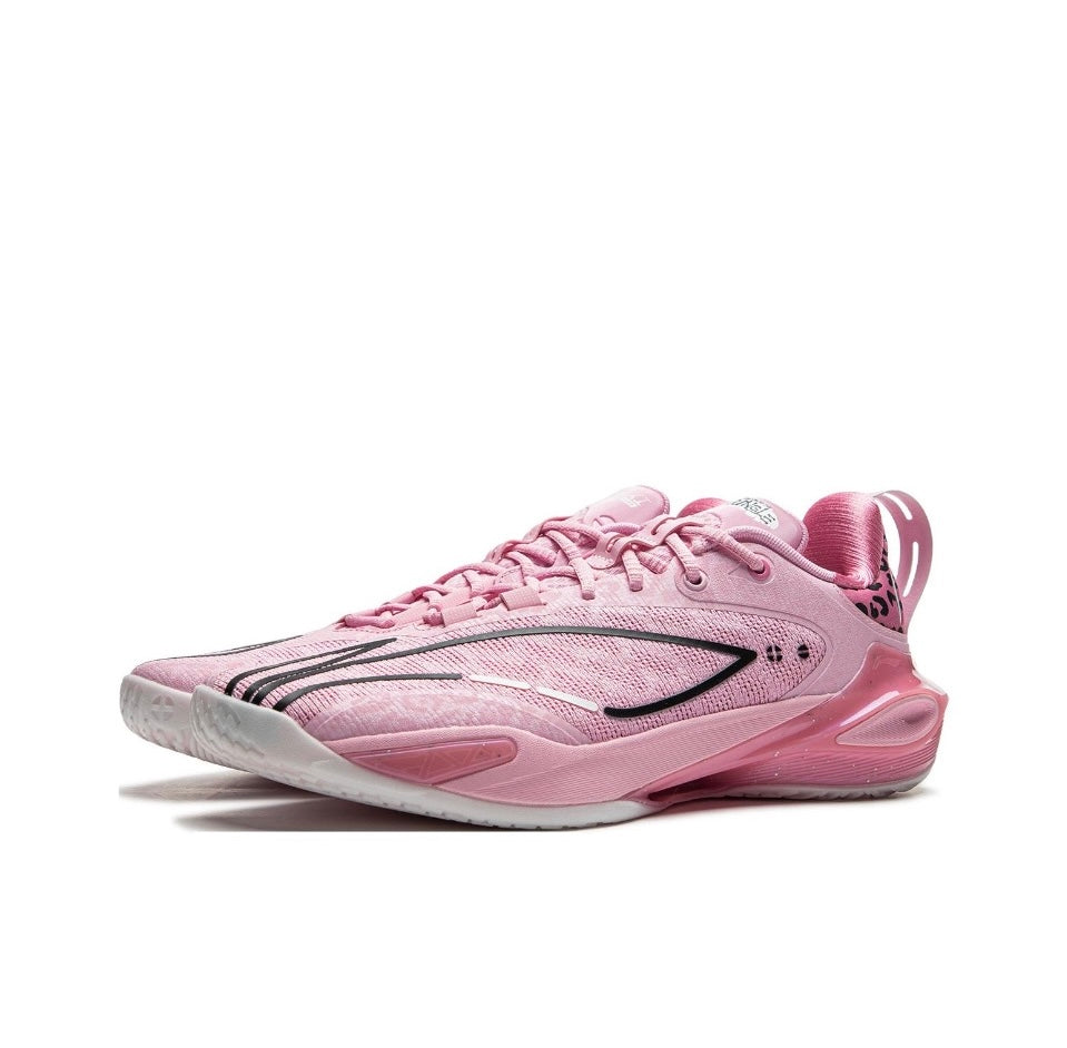 Li-Ning Speed 11 Diamond Pink shoes 45-degree full view