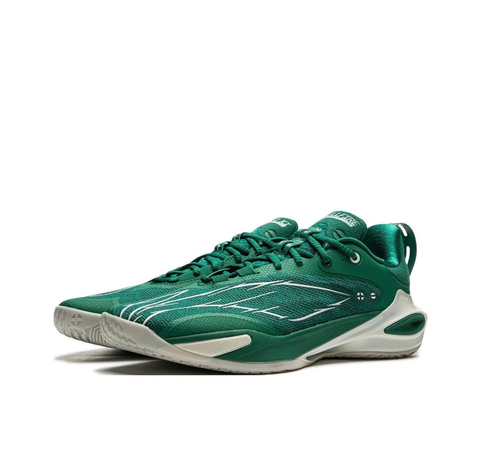 Li-Ning Speed 11 Green shoes 45-degree full view