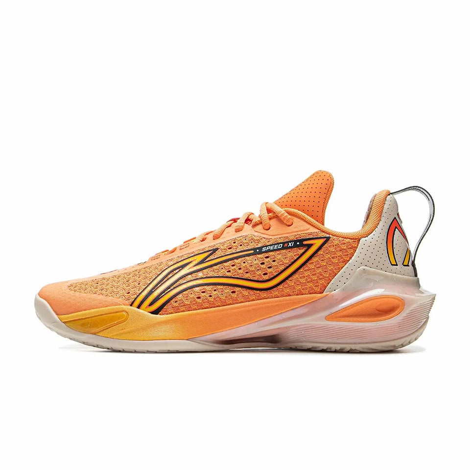 Li-Ning Speed 11 Orange basketball shoes side view