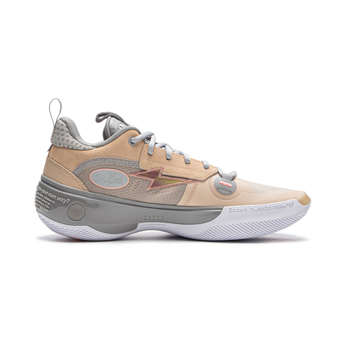 Li-Ning WOW 10 Low Origin basketball shoes side angle showing design