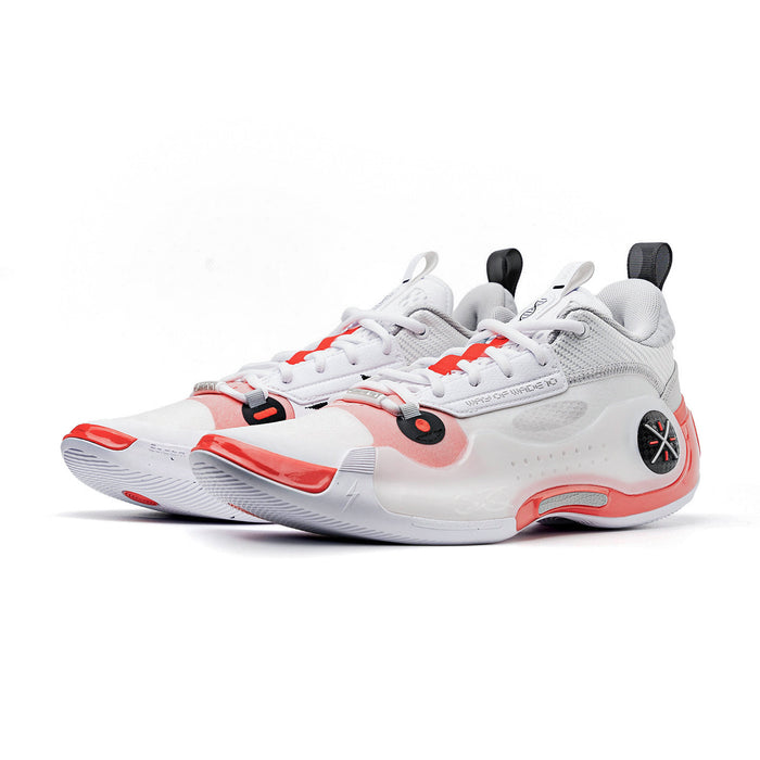 Li-Ning WOW 10 Low Overtown basketball shoes 45-degree full view