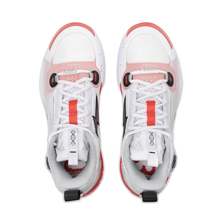 Top-down view of Way of Wade 10 Low Overtown basketball shoes