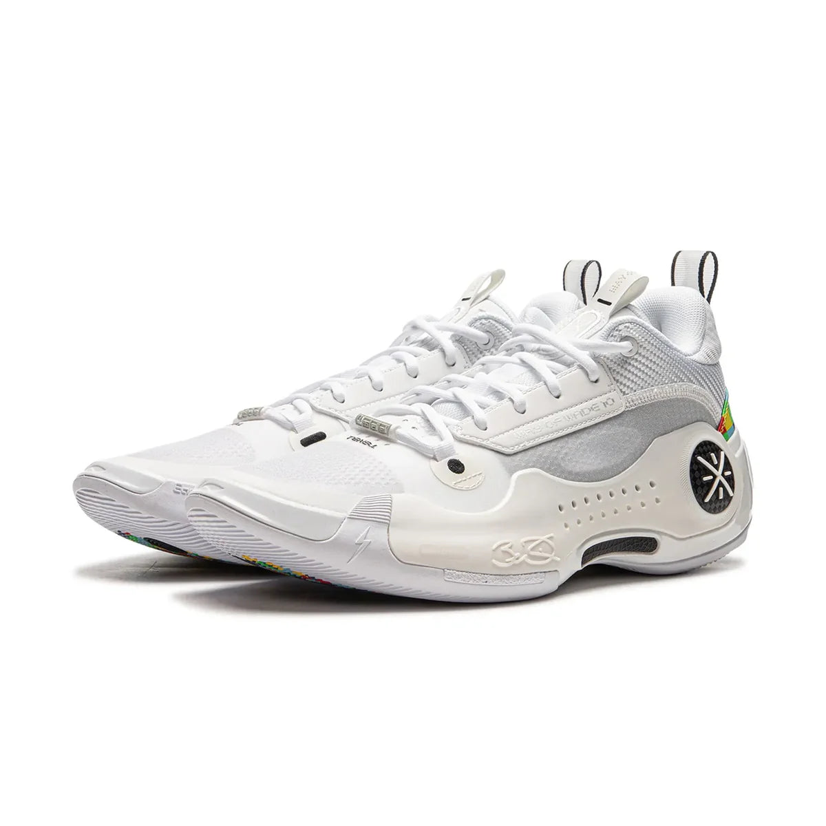 Li-Ning Wade 10 Low Pixel shoes 45-degree full view