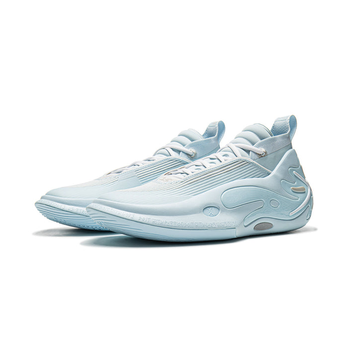 Li-Ning Way of Wade 11 Mint shoes 45-degree full view