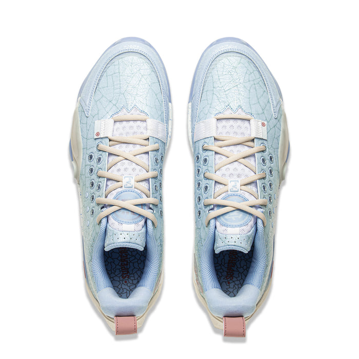 Top-down view of Way of Wade All City 13 Ice Chips basketball shoes