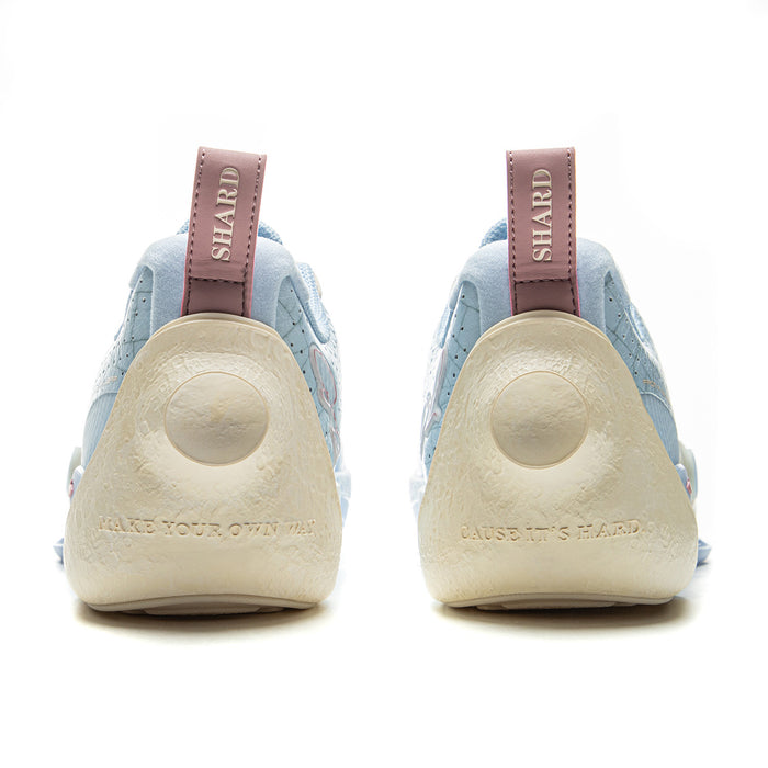 Way of Wade All City 13 Ice Chips heel view with Li-Ning logo