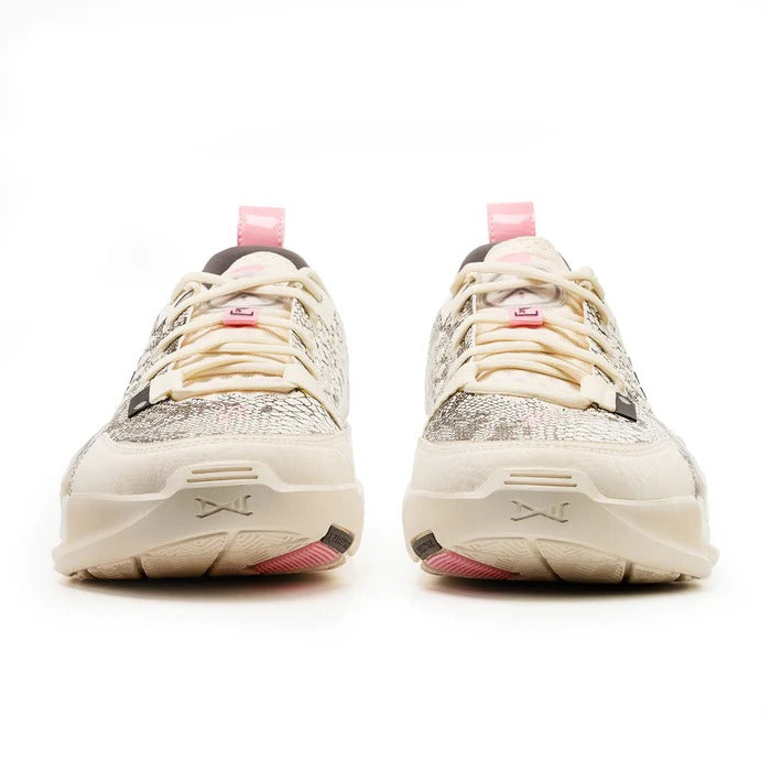 Close-up of Way of Wade All City 13 Year of the Snake toe box design