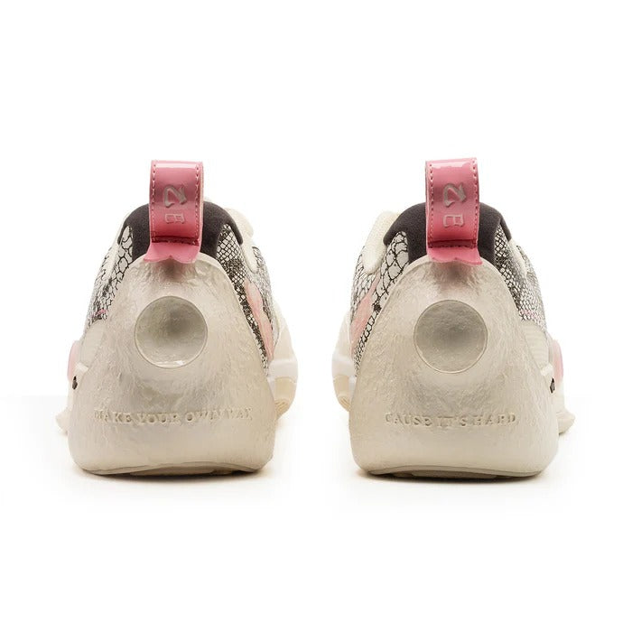 Way of Wade All City 13 Year of the Snake heel view with Li-Ning logo