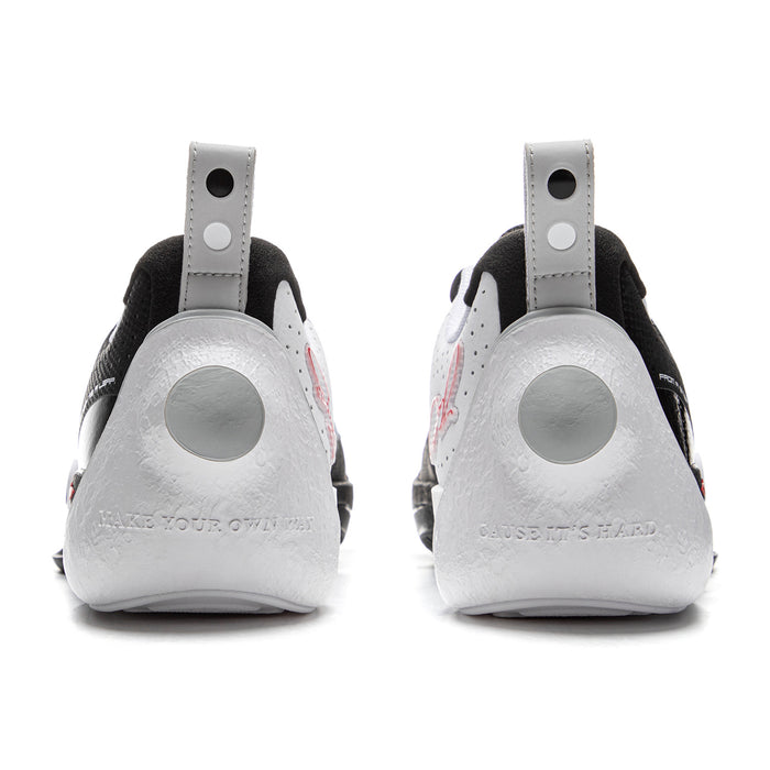 Way of Wade All City 13 Yin Yang heel view with Li-Ning logo