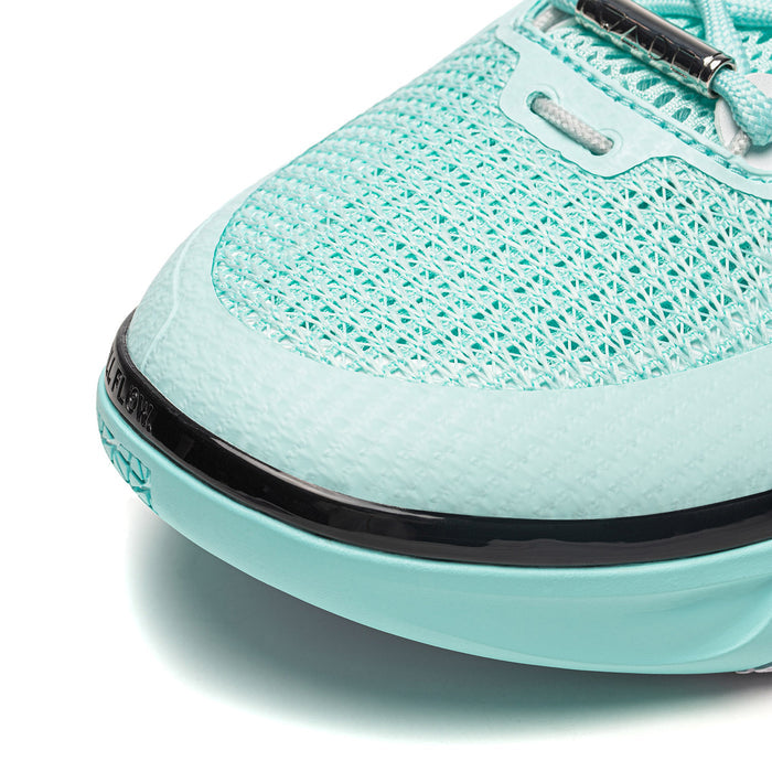 Way of Wade Shadow 6 Liberty heel view with Li-Ning logo