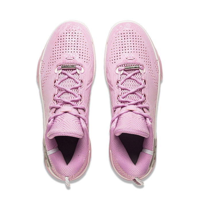 Top-down view of Way of Wade Shadow 6 Miami Night basketball shoes