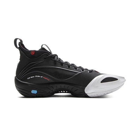 Li-Ning Bad Five Doom 1 Super Black sneakers side angle showcasing design