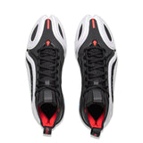 Top-down view of Li-Ning Bad Five Doom 1 Super Black basketball shoes
