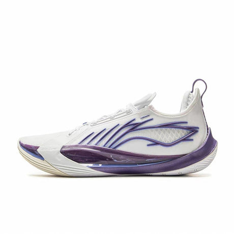 Li Ning Sonic 13 'White Purple' Basketball Shoes