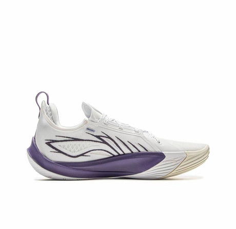 Li Ning Sonic 13 'White Purple' Basketball Shoes